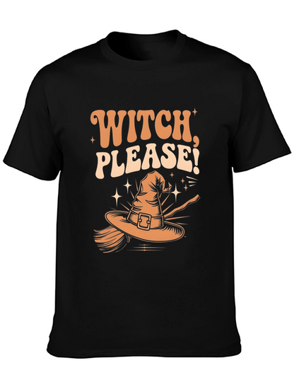 Witch Please Halloween T-Shirt - Spooky Season Style