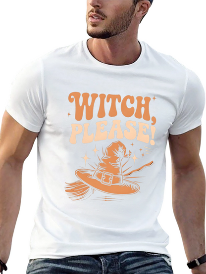 Witch Please Halloween T-Shirt - Spooky Season Style
