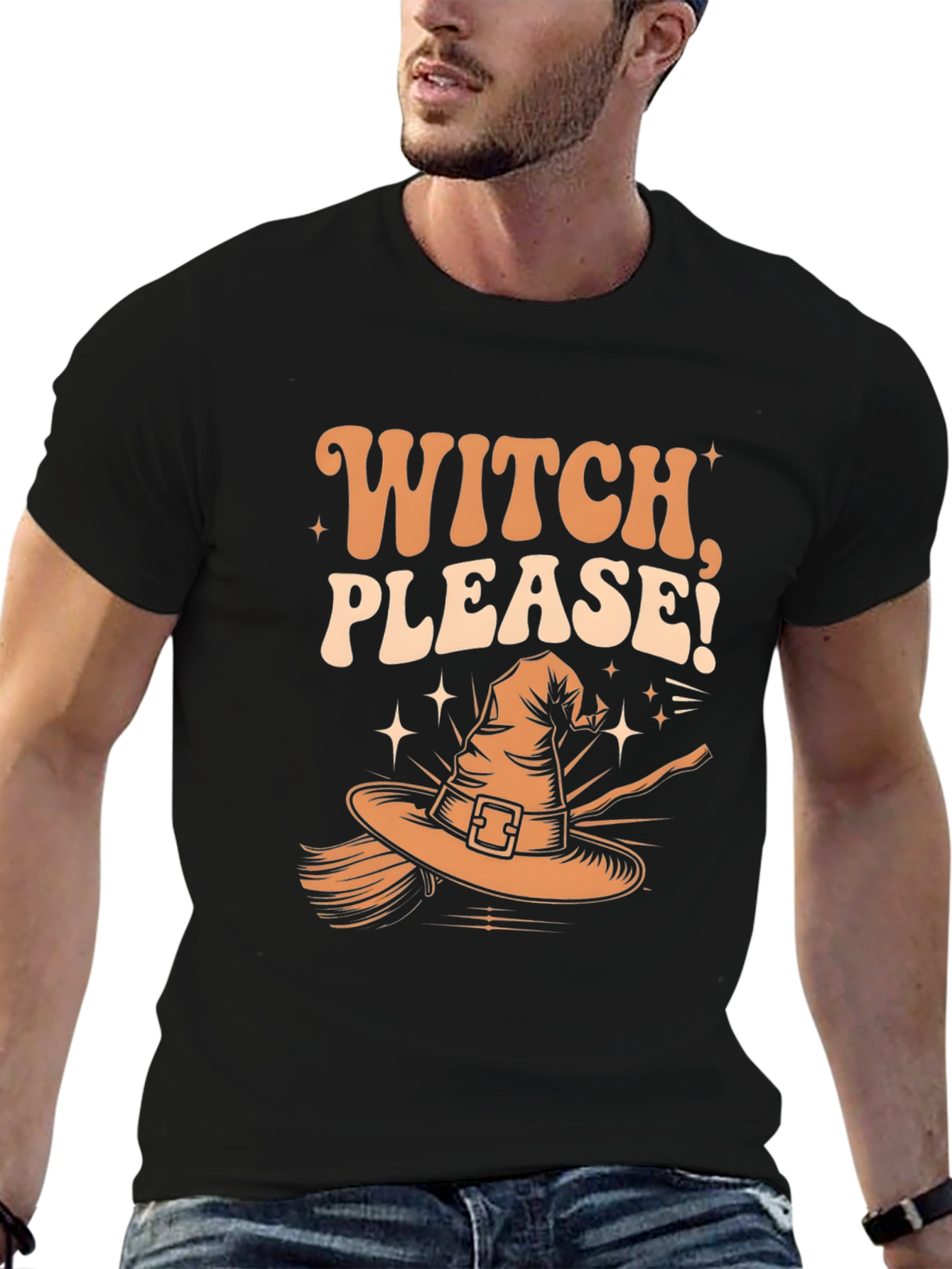 Witch Please Halloween T-Shirt - Spooky Season Style