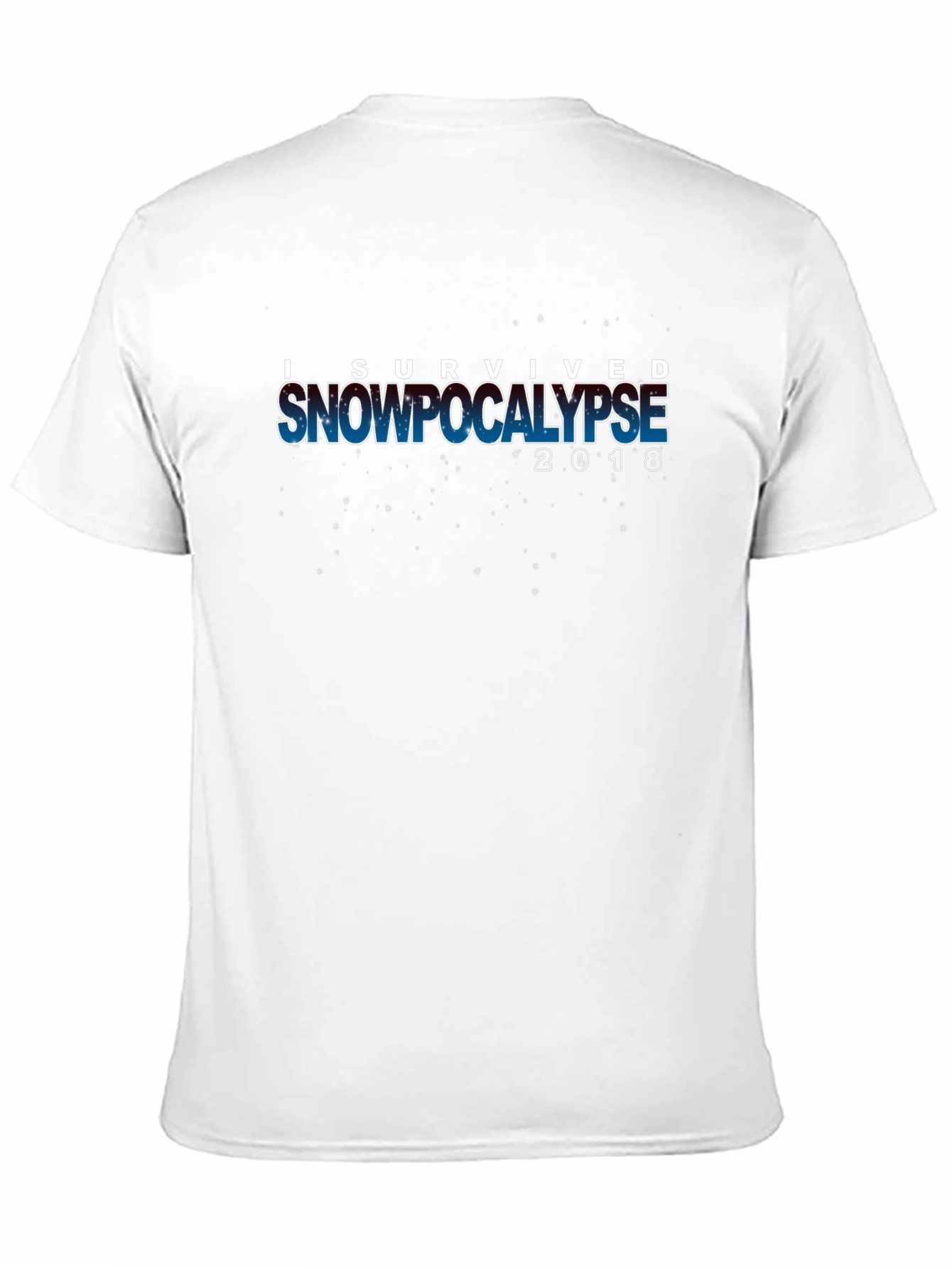 I Survived Snowpocalypse 2018 Black Tee