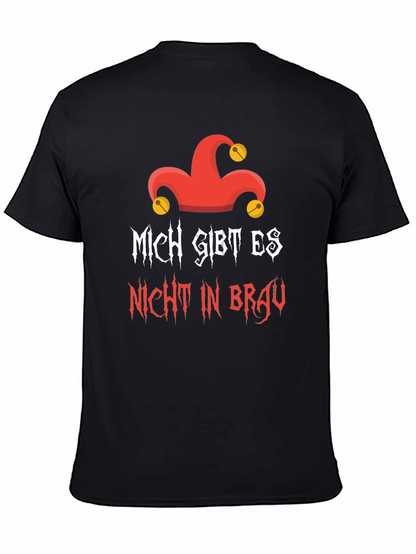 Mich Gibt Es Nicht In Brau Graphic T-Shirt