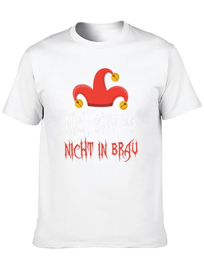 Mich Gibt Es Nicht In Brau Graphic T-Shirt