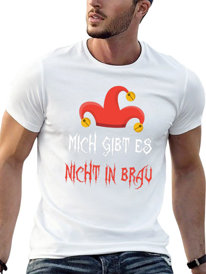 Mich Gibt Es Nicht In Brau Graphic T-Shirt