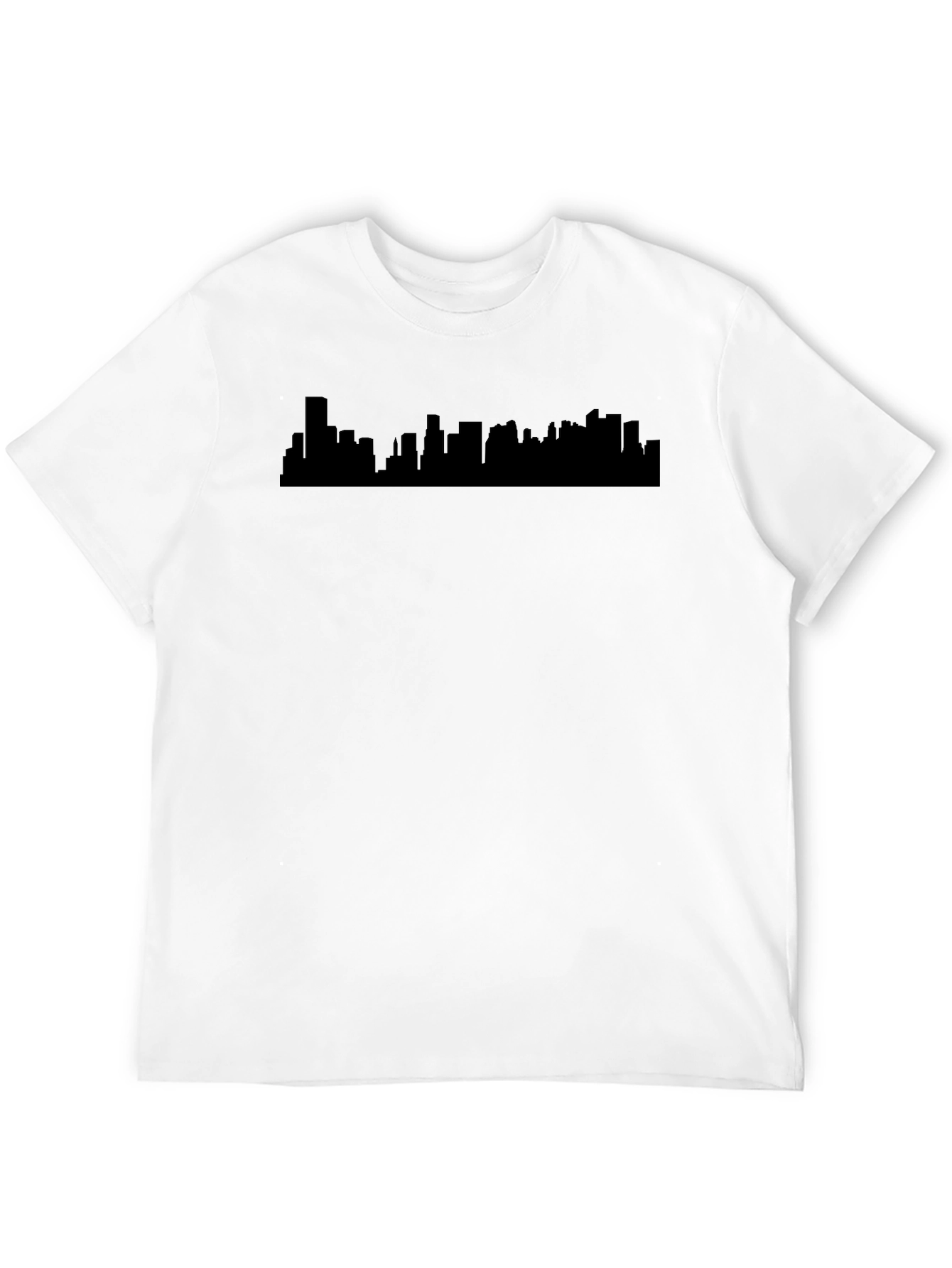 Cityscape Silhouette Tee - Modern Urban Style