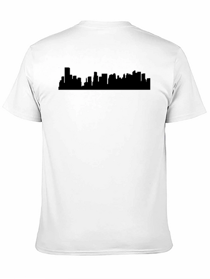 Cityscape Silhouette Tee - Modern Urban Style