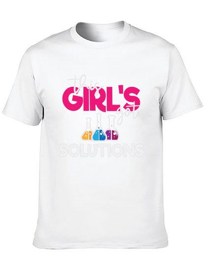 This Girls Got Solutions Science T-Shirt