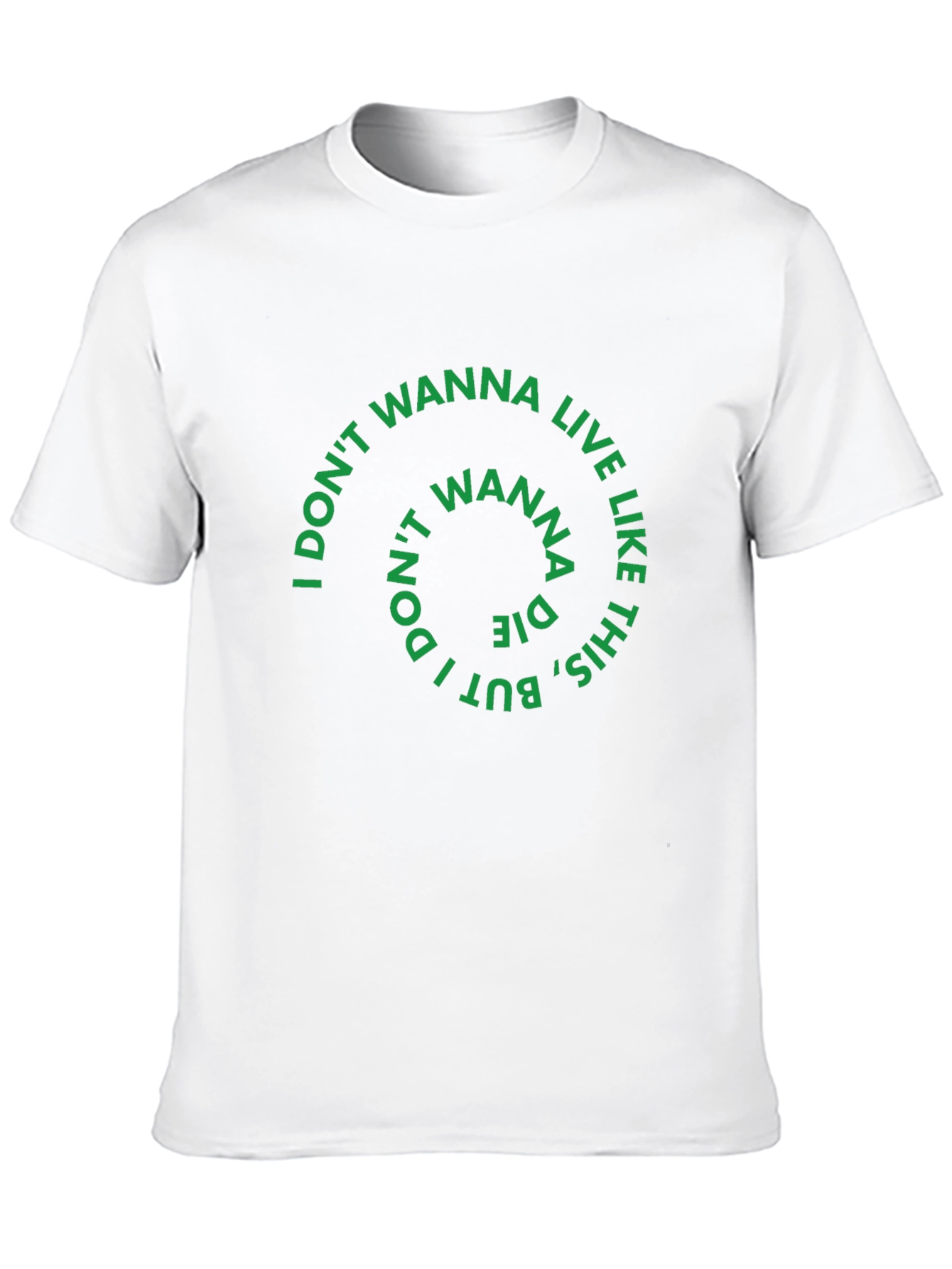 I Dont Wanna Live Like This Graphic Tee