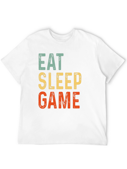 Eat Sleep Game T-Shirt - Gamer Gift