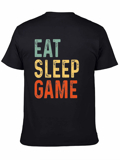 Eat Sleep Game T-Shirt - Gamer Gift
