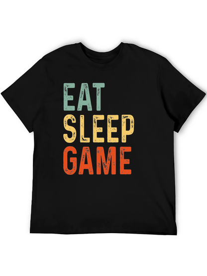 Eat Sleep Game T-Shirt - Gamer Gift