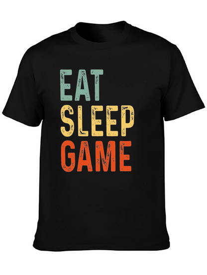 Eat Sleep Game T-Shirt - Gamer Gift