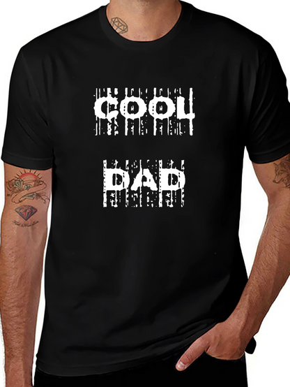 Cool Dad Graphic T-Shirt - Black