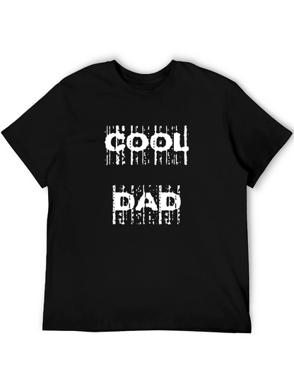 Cool Dad Graphic T-Shirt - Black