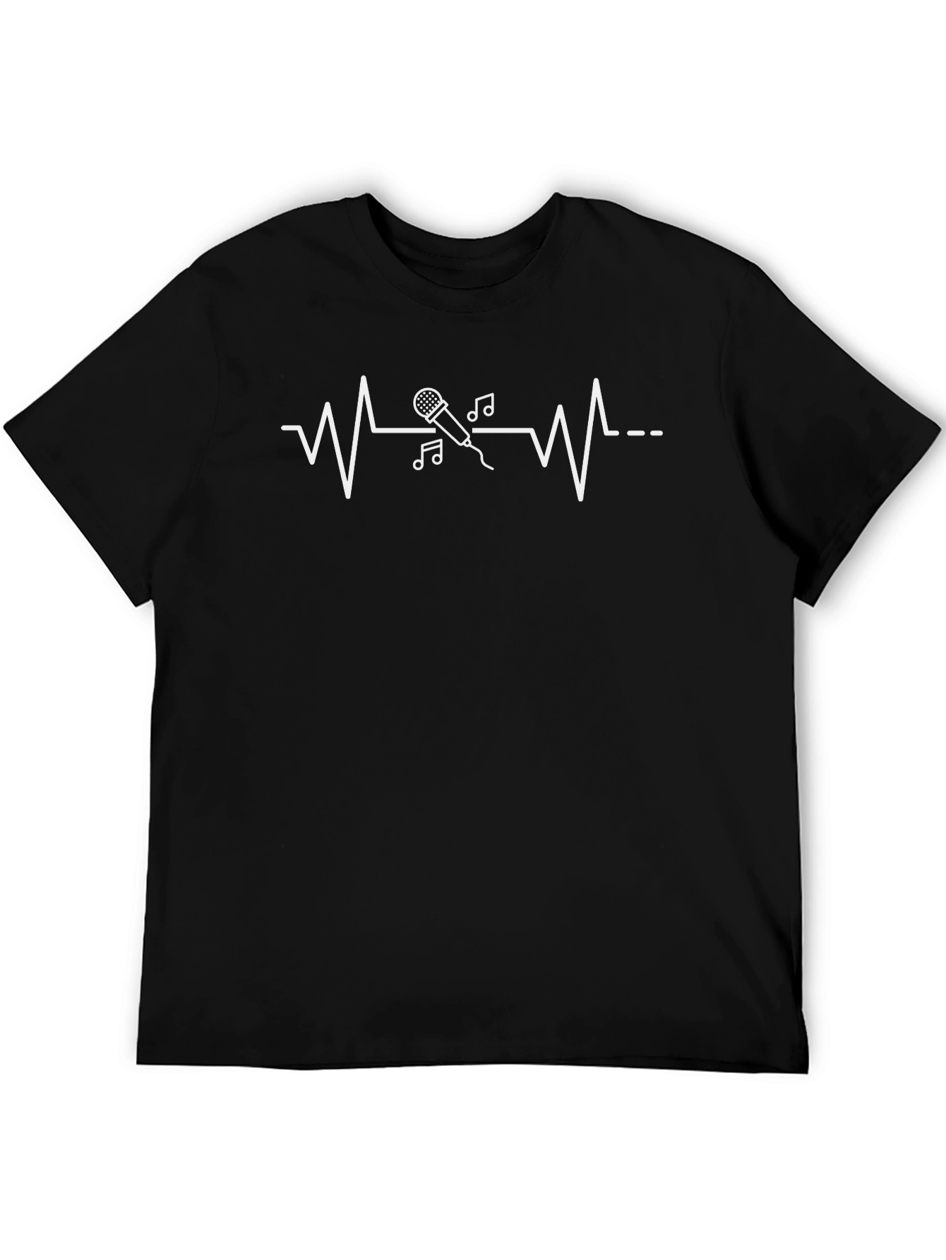 Singers Heartbeat Tee - Music Lover T-Shirt
