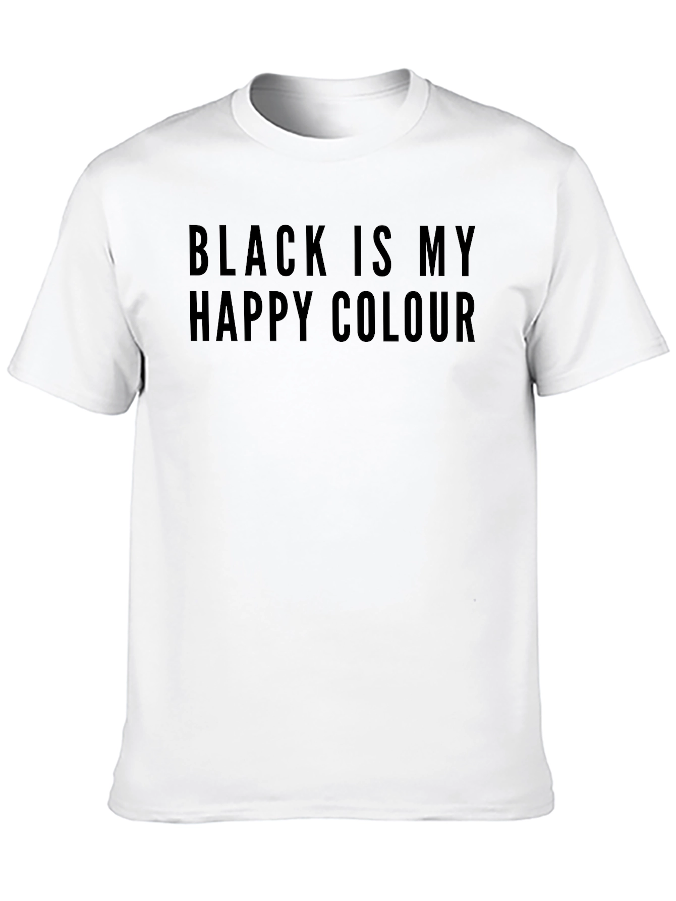Black is My Happy Colour T-Shirt