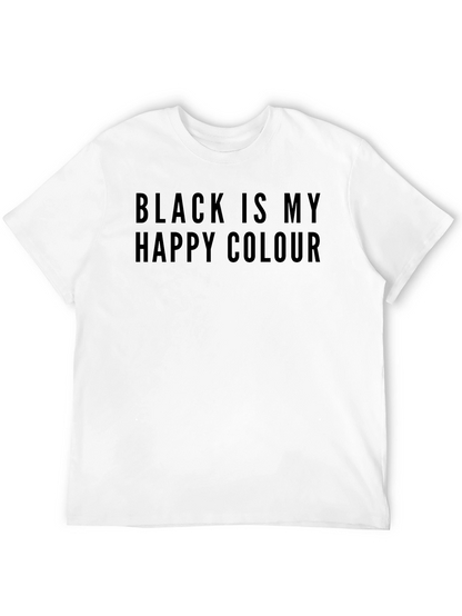 Black is My Happy Colour T-Shirt