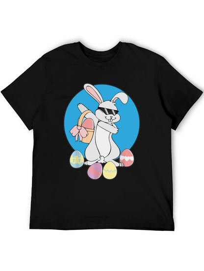 Easter Bunny T-Shirt - Cool Rabbit with Eggs