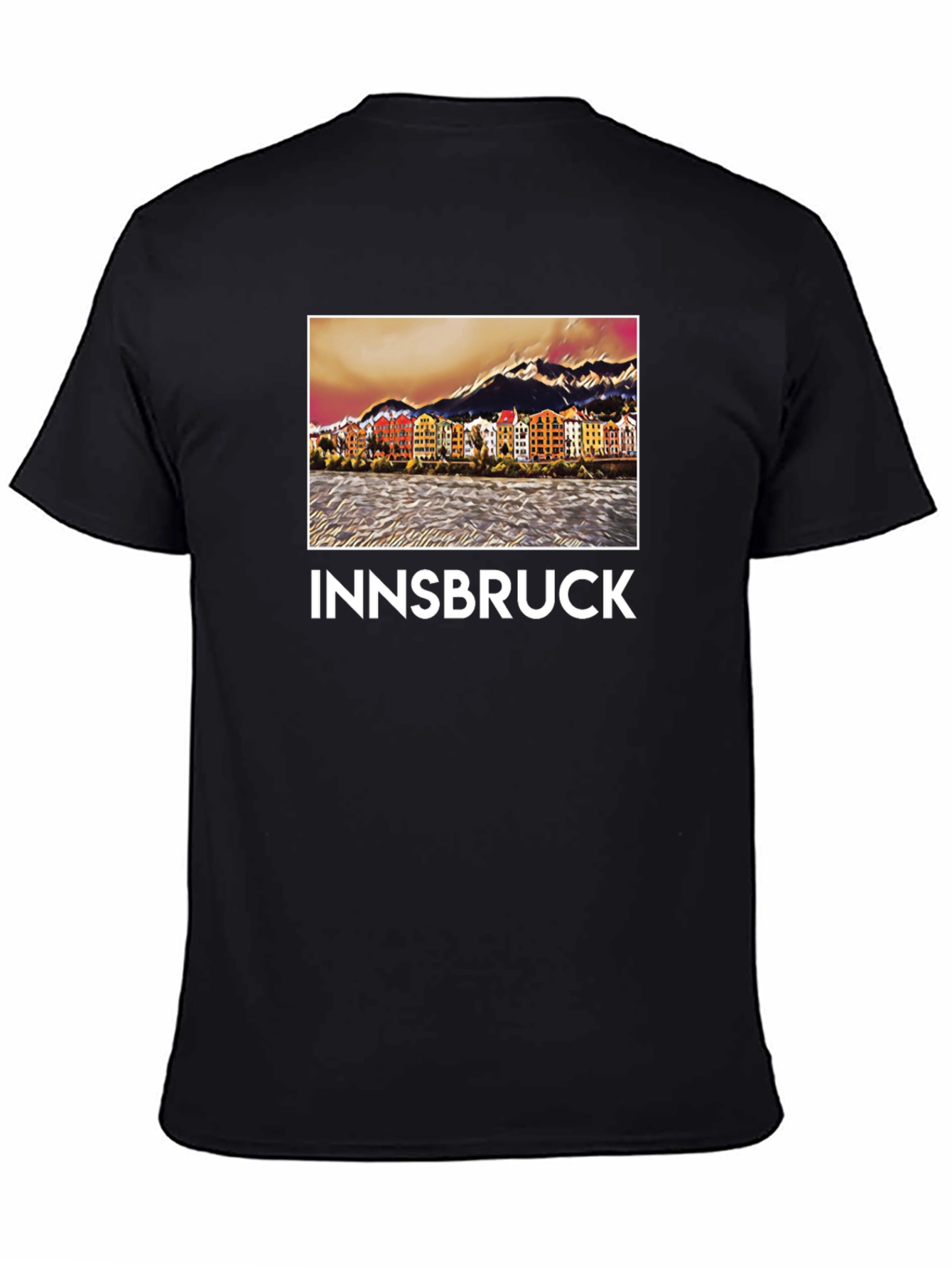 Innsbruck Cityscape Graphic Tee