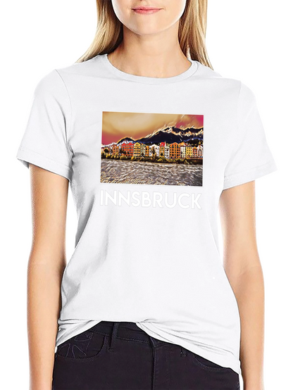 Innsbruck Cityscape Graphic Tee