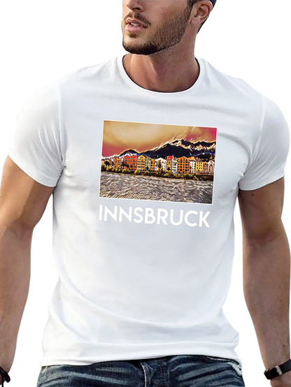 Innsbruck Cityscape Graphic Tee