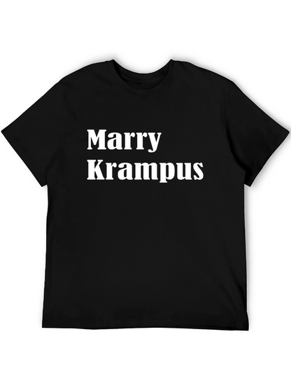 Marry Krampus Funny Christmas T-Shirt