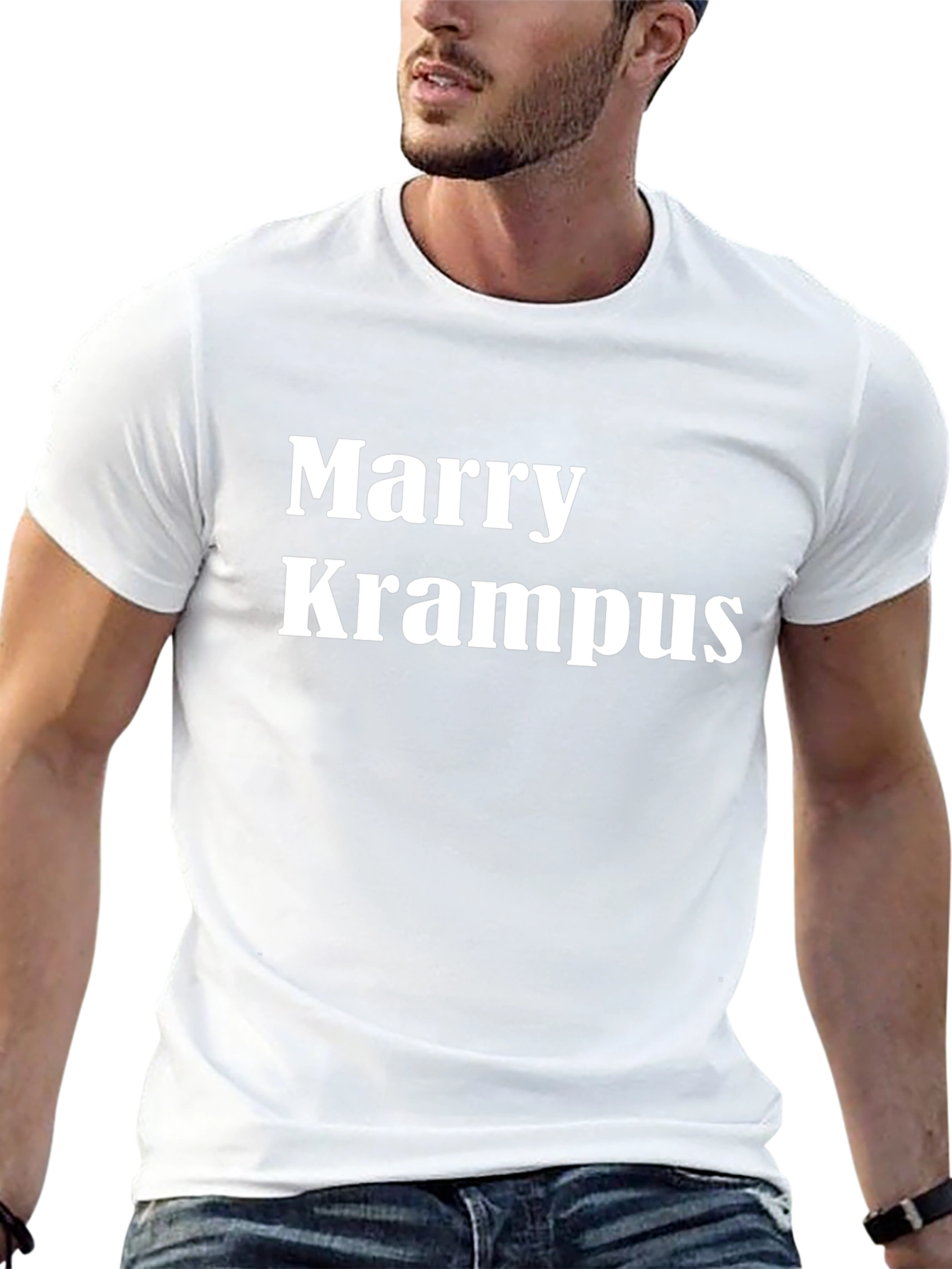 Marry Krampus Funny Christmas T-Shirt