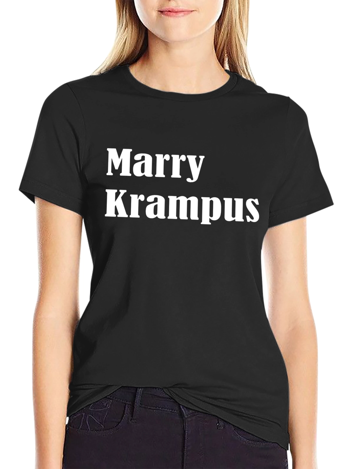 Marry Krampus Funny Christmas T-Shirt