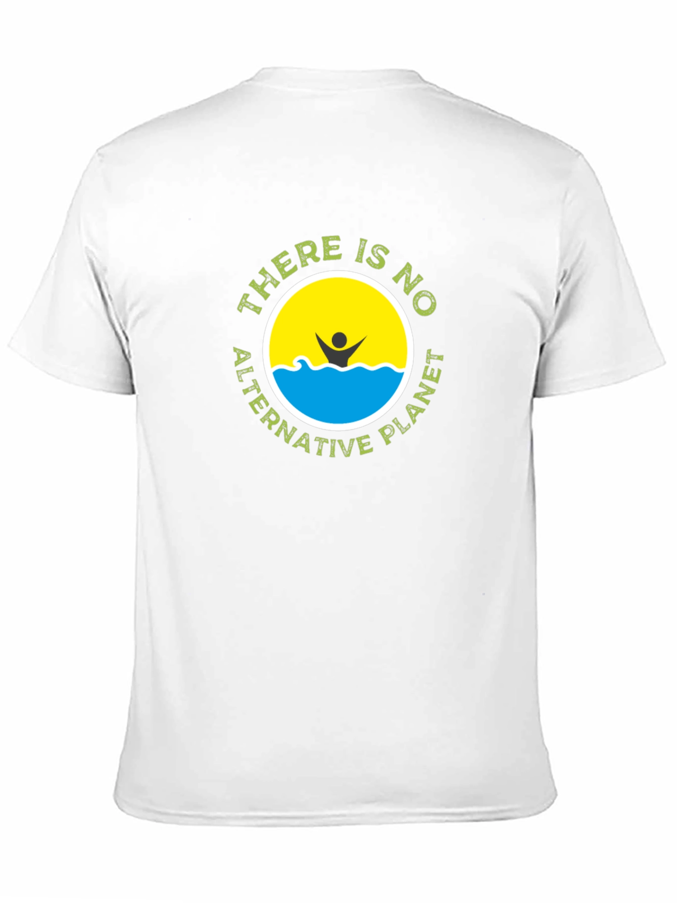 Eco-Friendly No Alternative Planet Black T-Shirt