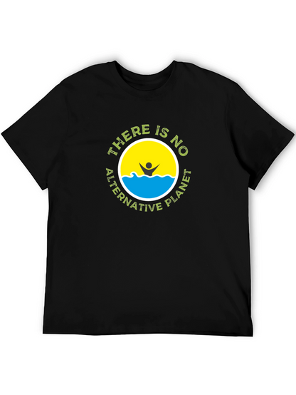 Eco-Friendly No Alternative Planet Black T-Shirt