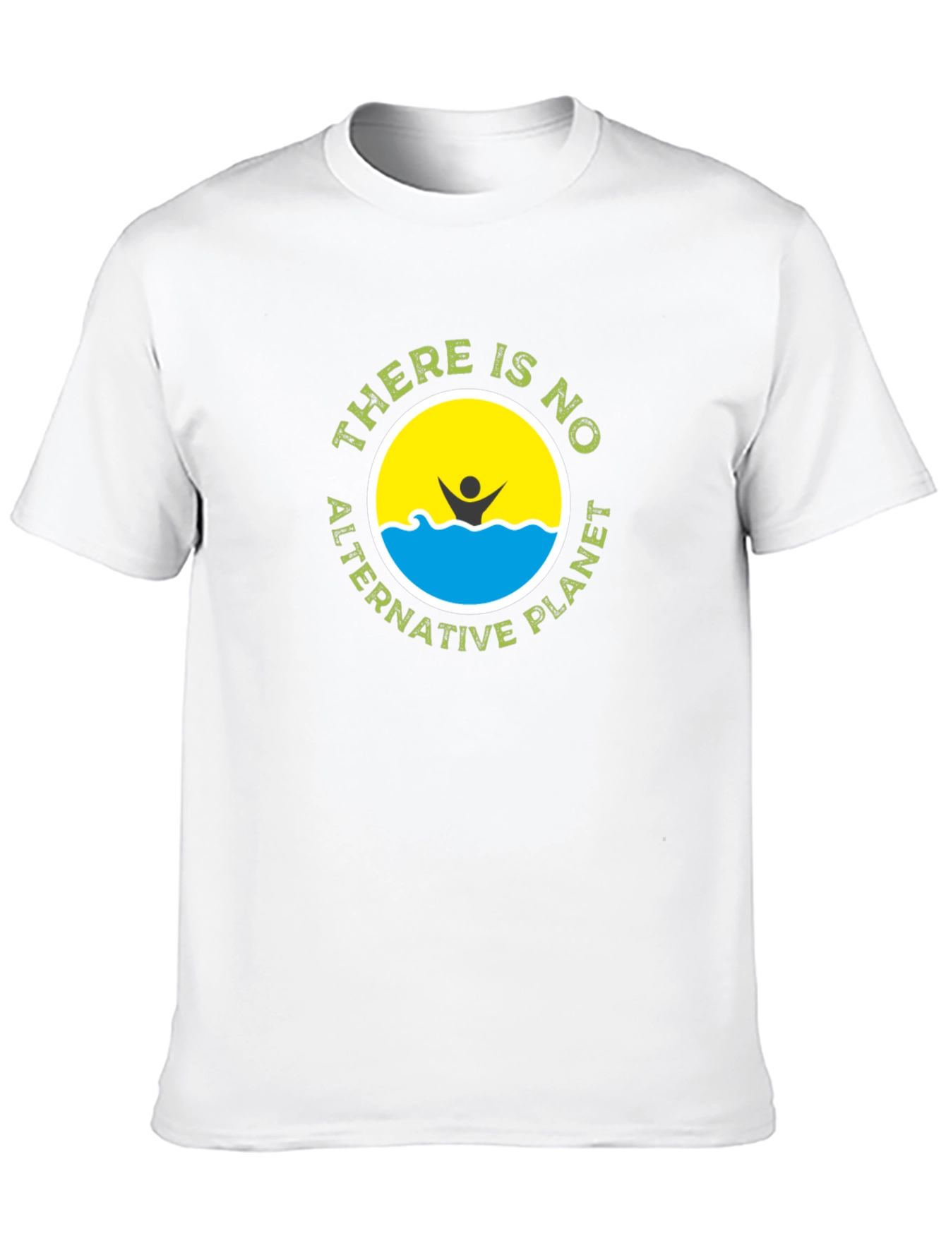 Eco-Friendly No Alternative Planet Black T-Shirt