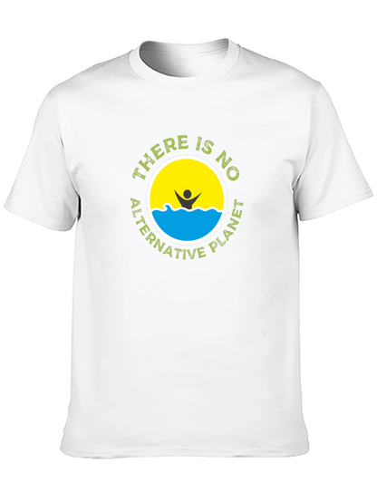 Eco-Friendly No Alternative Planet Black T-Shirt