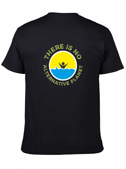 Eco-Friendly No Alternative Planet Black T-Shirt