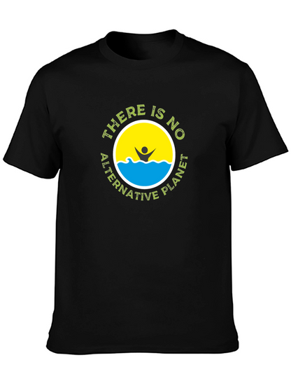 Eco-Friendly No Alternative Planet Black T-Shirt