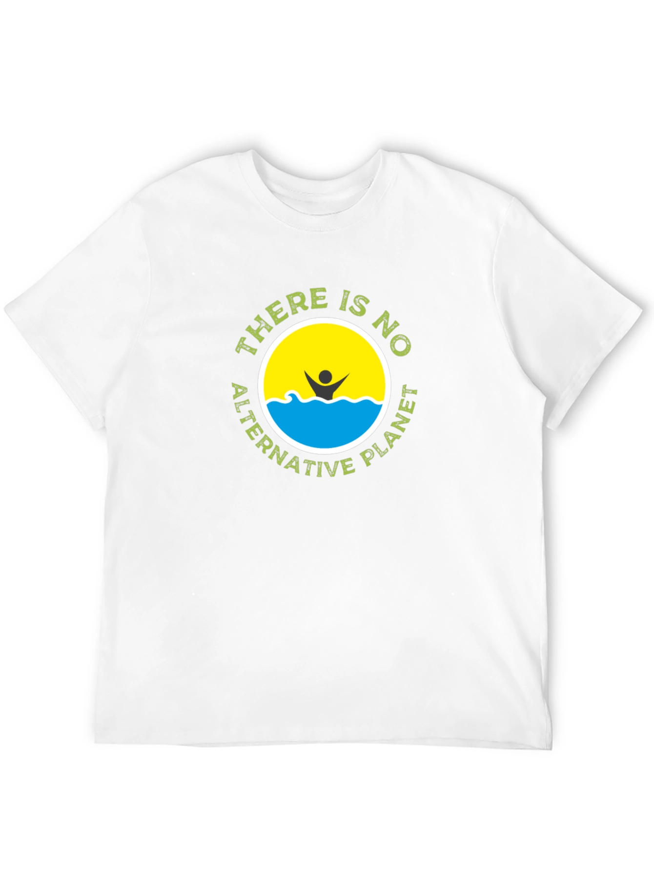 Eco-Friendly No Alternative Planet Black T-Shirt