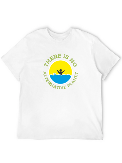 Eco-Friendly No Alternative Planet Black T-Shirt