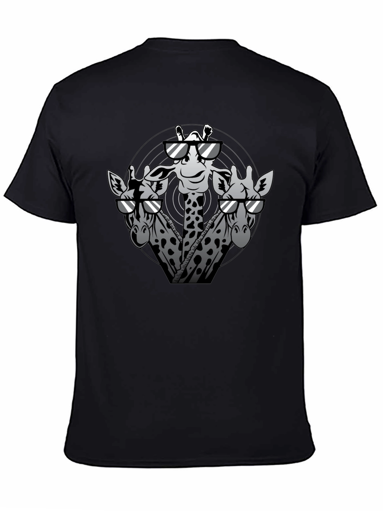 Giraffe Squad Graphic Tee - Cool & Quirky Style