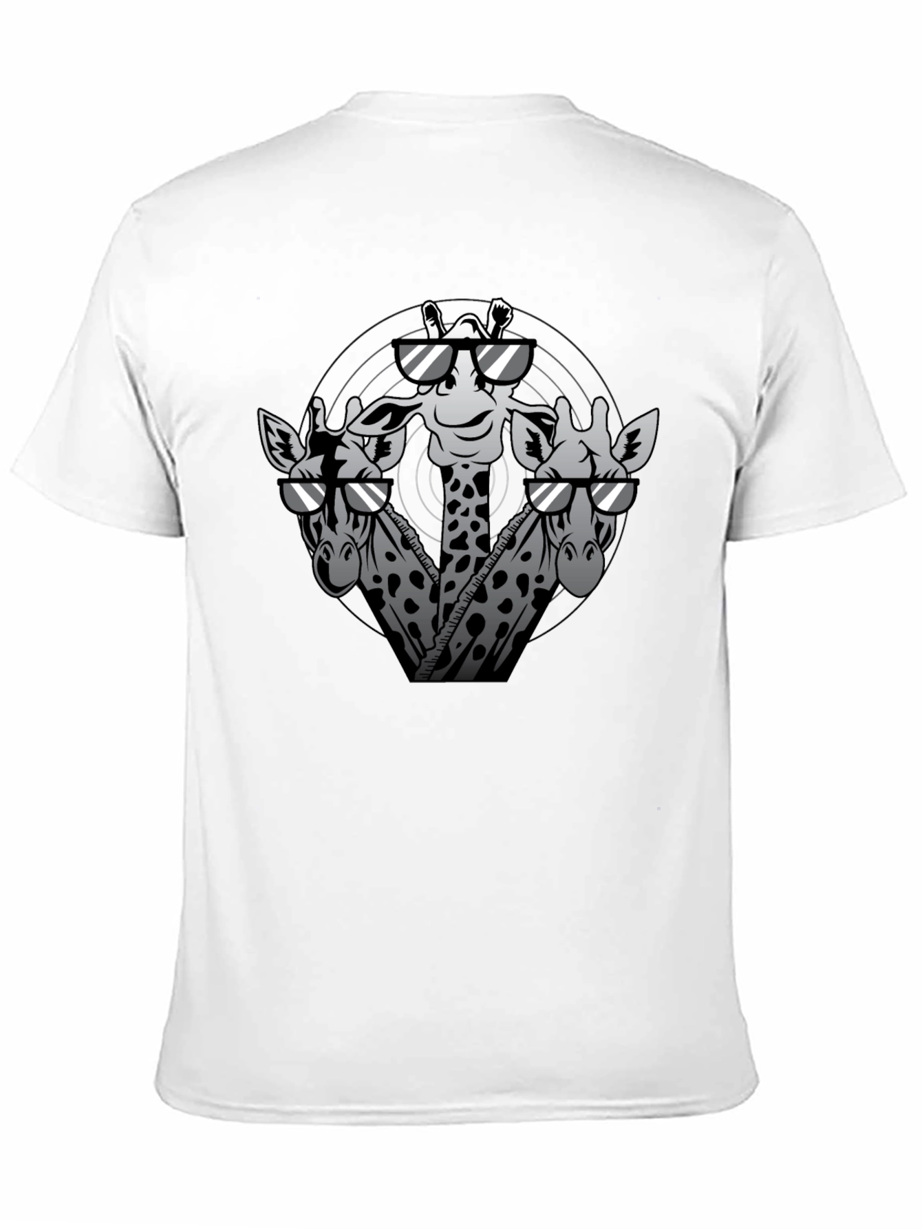 Giraffe Squad Graphic Tee - Cool & Quirky Style