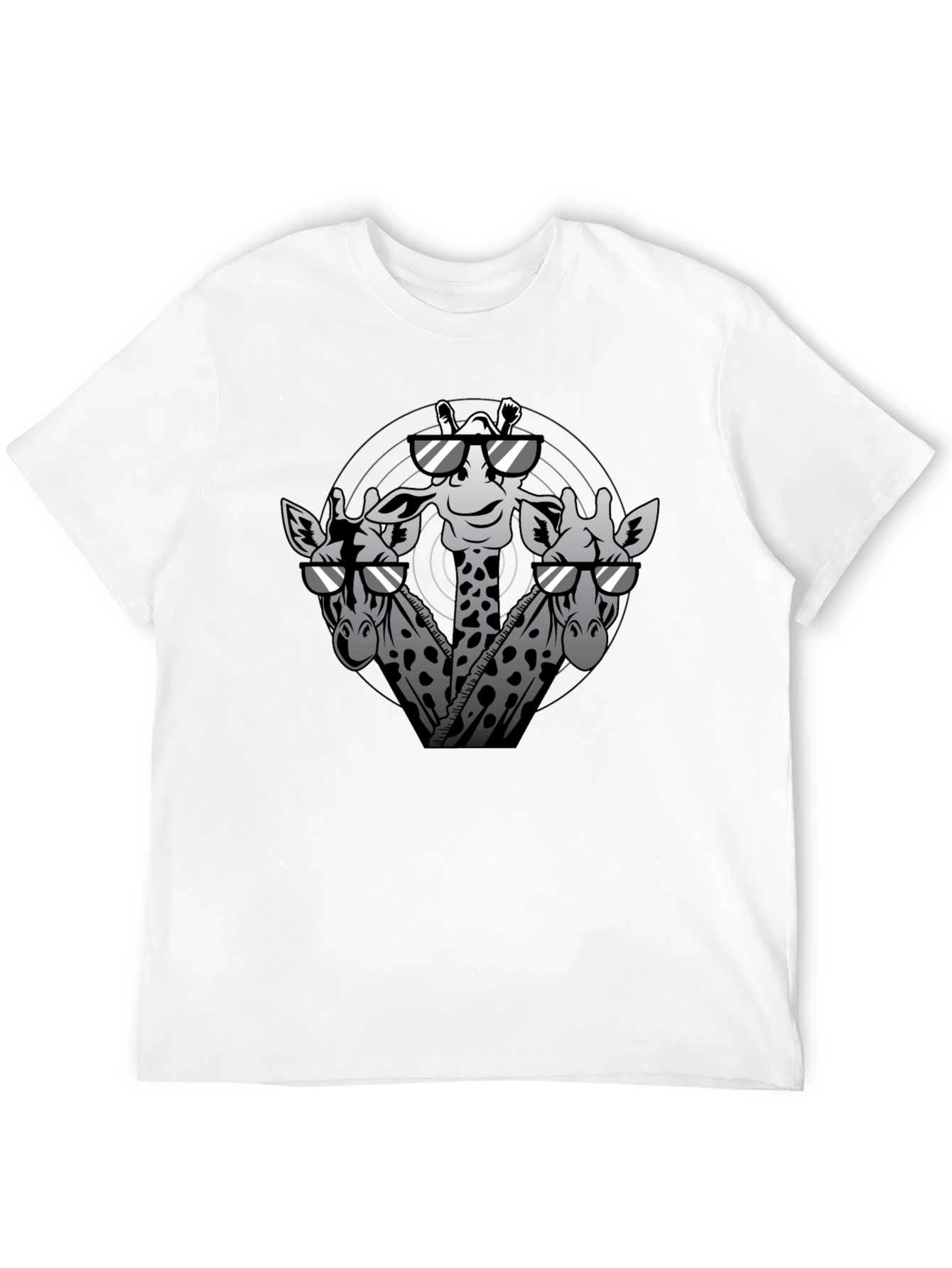 Giraffe Squad Graphic Tee - Cool & Quirky Style