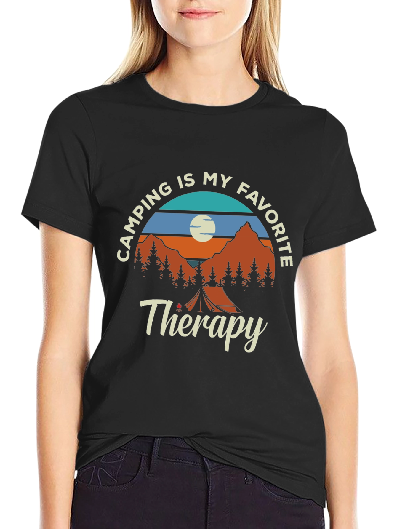 Camping Therapy T-Shirt