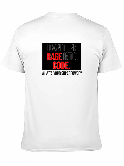 Rage to Code Graphic T-Shirt