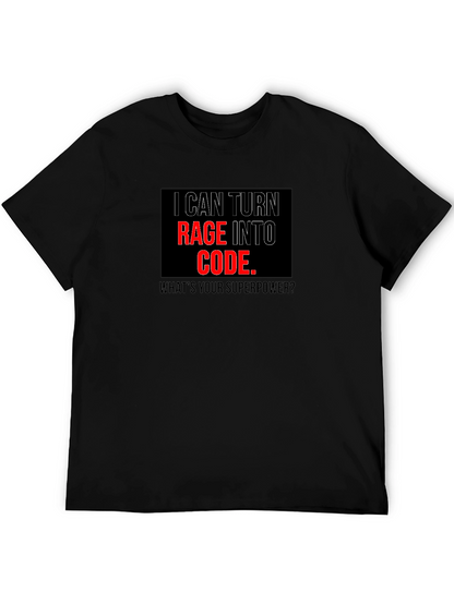 Rage to Code Graphic T-Shirt