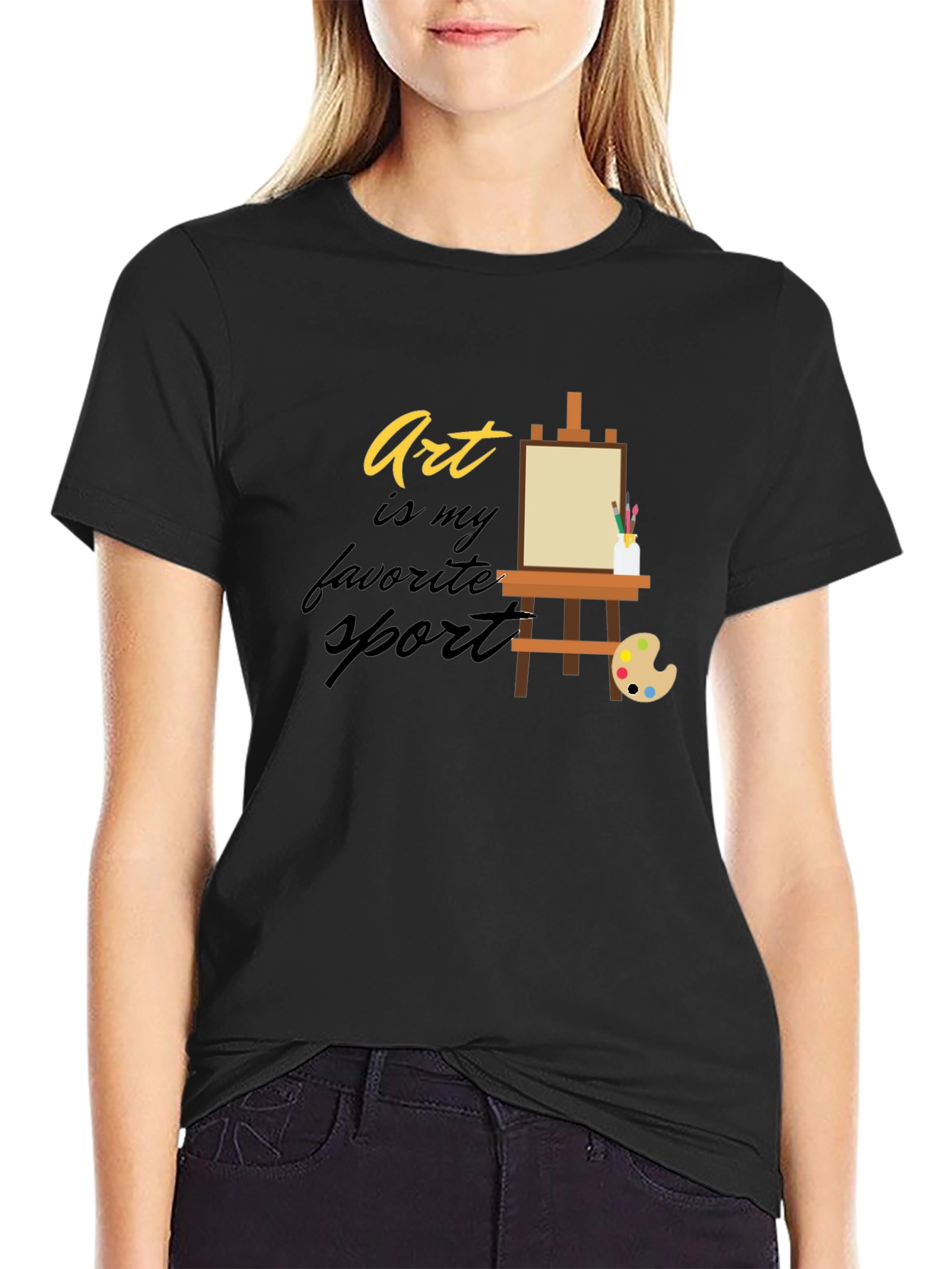 Art is My Favorite Sport T-Shirt