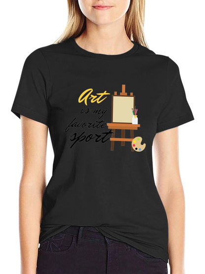 Art is My Favorite Sport T-Shirt