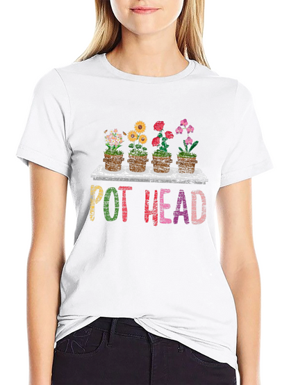 Pot Head Flower T-Shirt