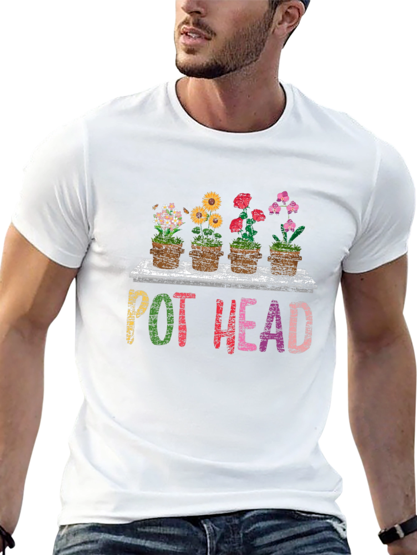 Pot Head Flower T-Shirt