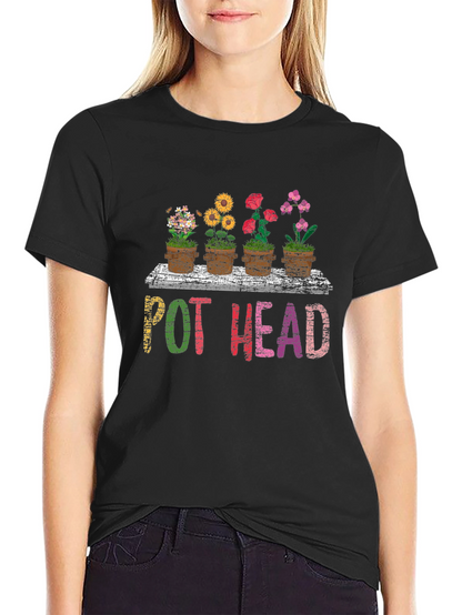 Pot Head Flower T-Shirt