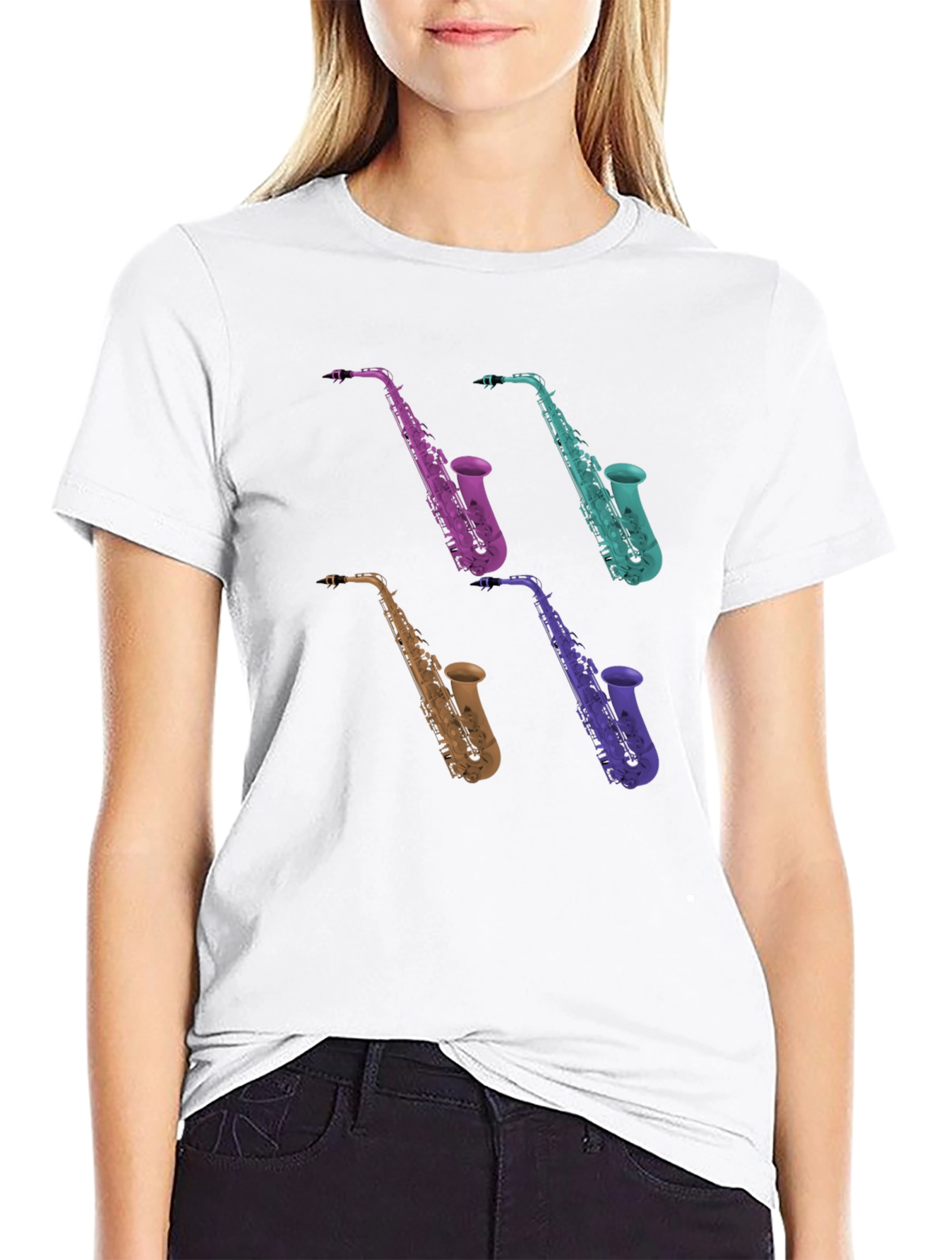 Cool Saxophone Music Lover T-Shirt