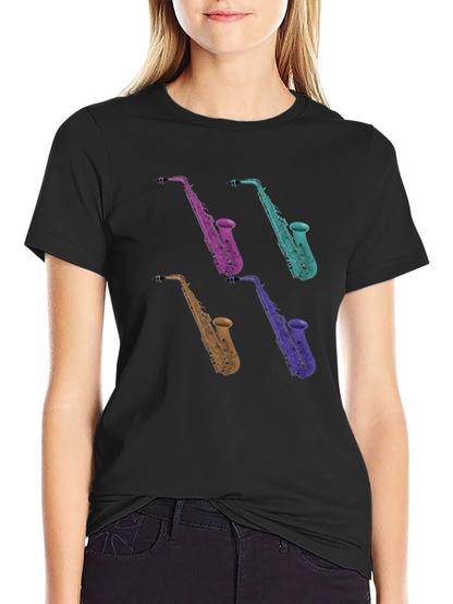 Cool Saxophone Music Lover T-Shirt