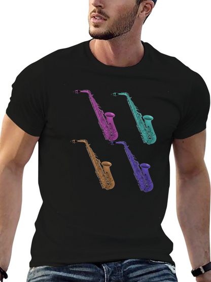 Cool Saxophone Music Lover T-Shirt