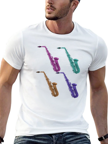 Cool Saxophone Music Lover T-Shirt